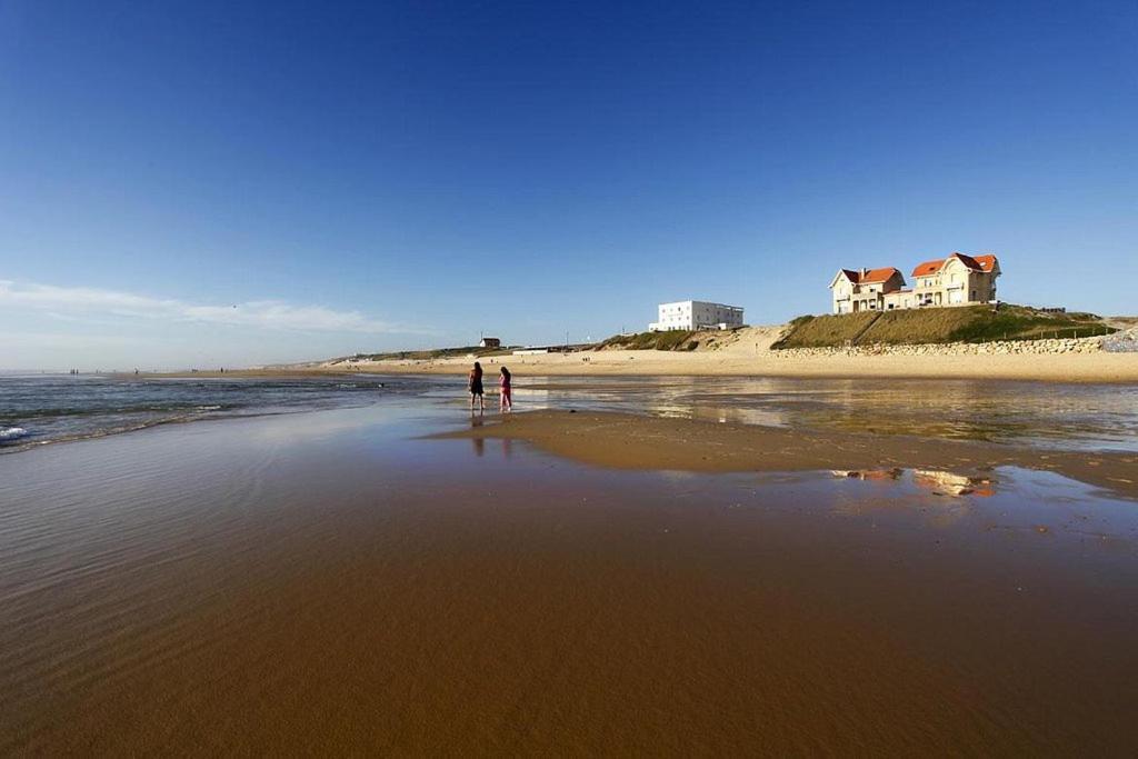 Biscarrosse Duplex Classe 2 Etoiles Avec Parking Privatif Pour 6 Personnes Extérieur photo