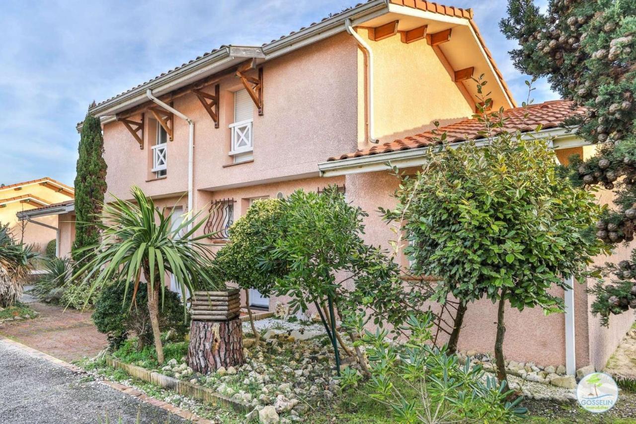 Biscarrosse Duplex Classe 2 Etoiles Avec Parking Privatif Pour 6 Personnes Extérieur photo